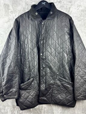 Barbour Duracotton Polarquilt Full Zip Diamond Quilted Mens Jacket Outdoor